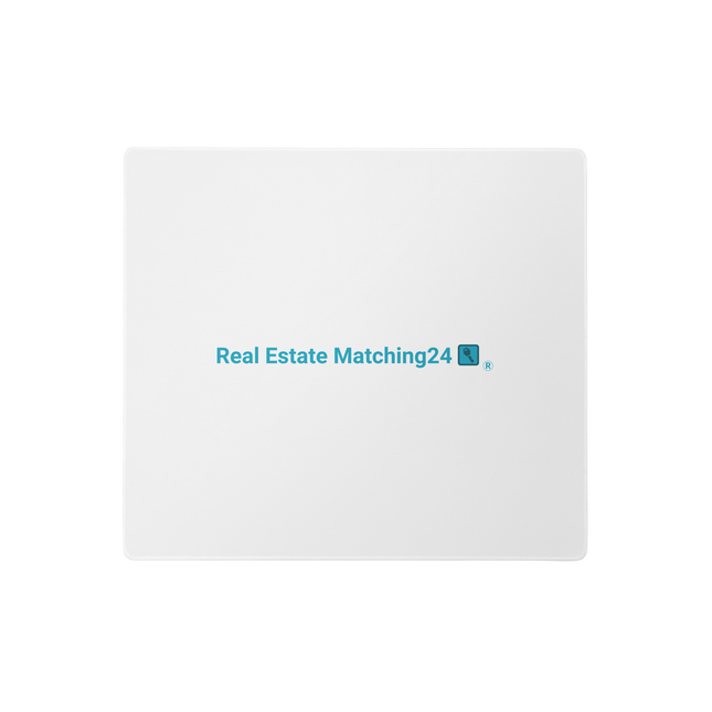 Gaming mouse pad with Real Estate Matching24 Logo