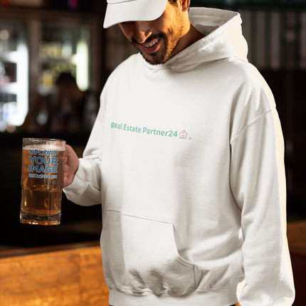 Unisex Hoodie with Real Estate Partner24 Logo