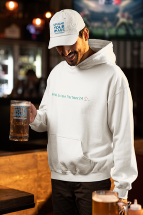 Unisex Hoodie with Real Estate Partner24 Logo