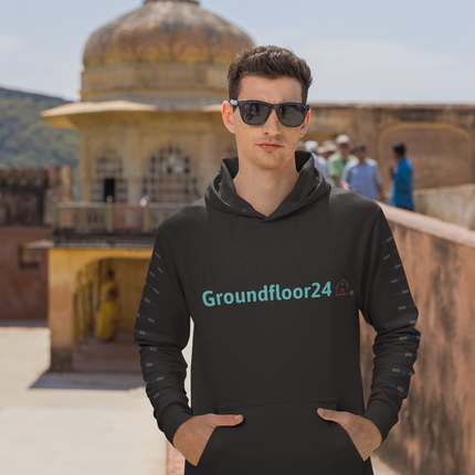 Unisex Hoodie with Groundfloor24 Logo