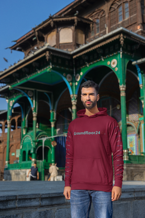 Premium eco hoodie with Groundfloor24 Logo