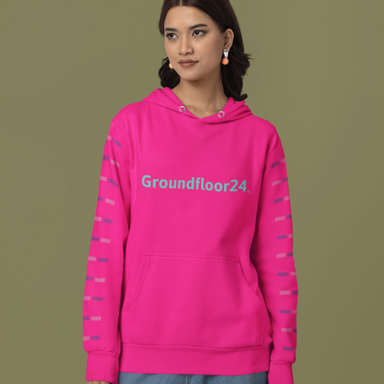 Crop Hoodie with Groundfloor24 Logo