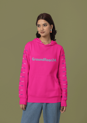 Crop Hoodie with Groundfloor24 Logo