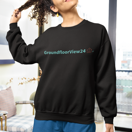 Unisex Sweatshirt Groundfloorview24 with House