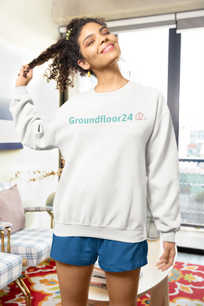 Unisex Premium Sweatshirt with Groundfloor24 Logo