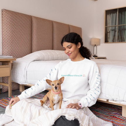 Unisex Sweatshirt Groundfloorview24 with House