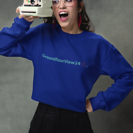 Unisex eco sweatshirt Groundfloorview24 with House