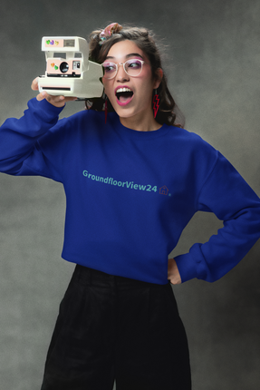 Unisex eco sweatshirt Groundfloorview24 with House