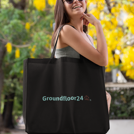Eco Tote Bag with Groundfloor24 Logo