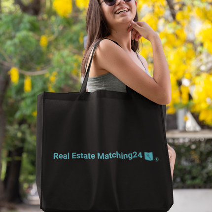 Eco Tote Bag with Real Estate Matching24 Logo