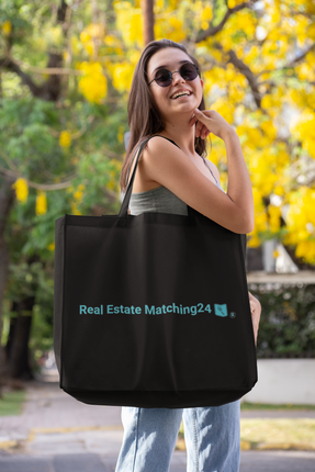 Eco Tote Bag with Real Estate Matching24 Logo