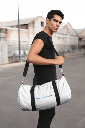 Duffle bag with Real Estate Matching24 Logo