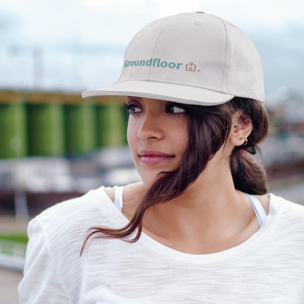 Austria Snapback Hat Groundfloor with 3 Logos.