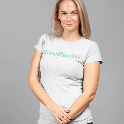 Women's Relaxed T-Shirt with Groundfloor24 Logo