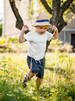 Baby Jersey Short Sleeve Tee with Groundfloor24 Logo