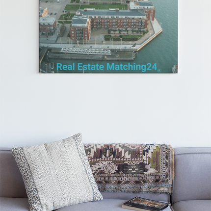 Nice City Canvas with realestatematching24 without key Logo