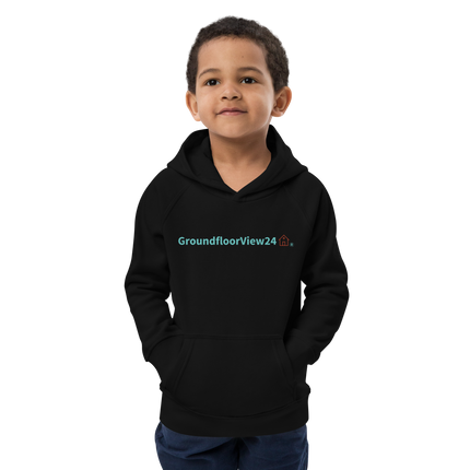 Kids eco hoodie Groundfloorview24 with House