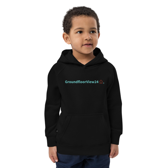 Kids eco hoodie Groundfloorview24 with House