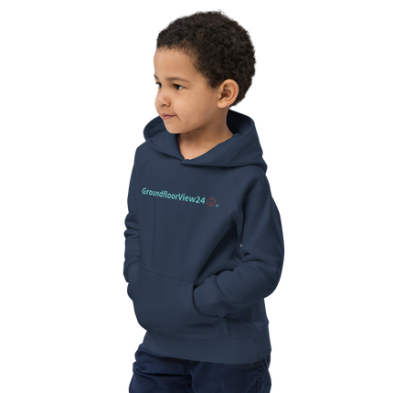 Kids eco hoodie Groundfloorview24 with House