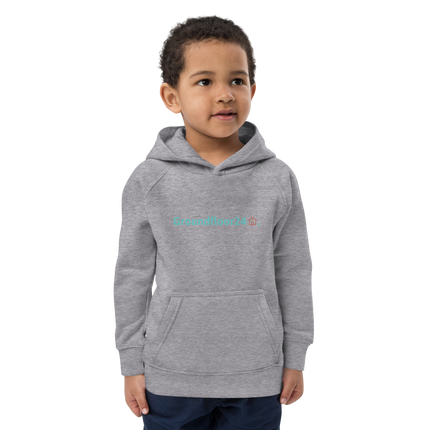 Kids eco hoodie with Groundfloor24 Logo