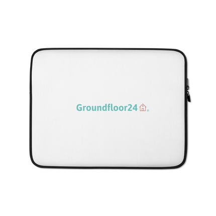 Laptop Sleeve with Groundfloor24 Logo
