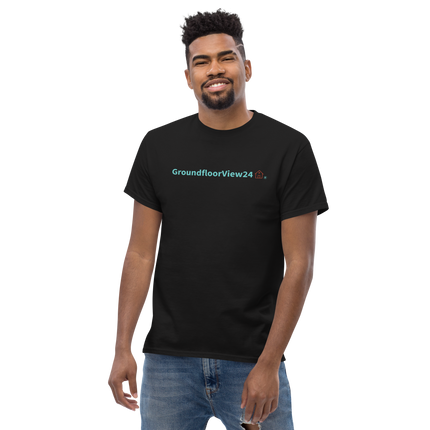 Men's classic tee Groundfloorview24 with House
