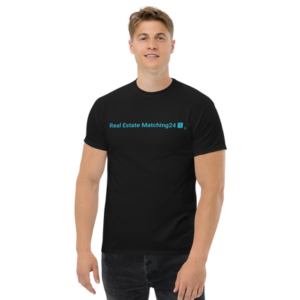 Men's classic tee with Real Estate Matching24 Logo