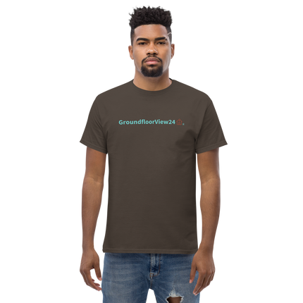 Men's classic tee Groundfloorview24 with House