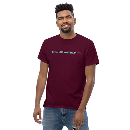 Men's classic tee Groundfloorview24 with House