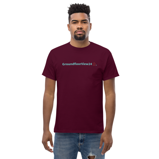Men's classic tee Groundfloorview24 with House