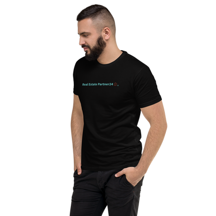 Short Sleeve T-shirt with Real Estate Partner24 Logo