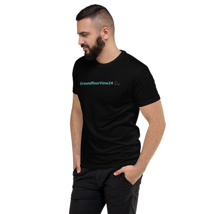 Short Sleeve T-shirt Groundfloorview24 with House
