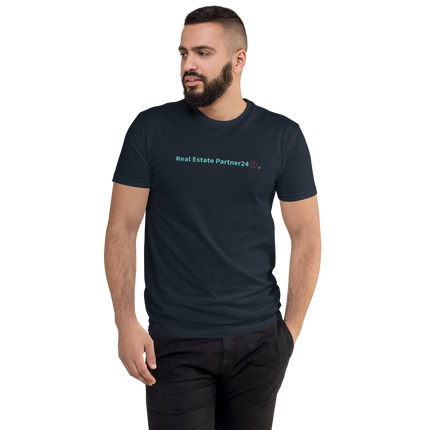 Short Sleeve T-shirt with Real Estate Partner24 Logo