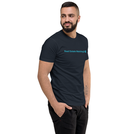 Short Sleeve T-shirt with Real Estate Matching24 Logo