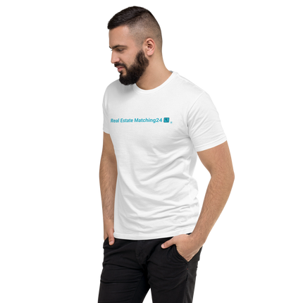 Short Sleeve T-shirt with Real Estate Matching24 Logo
