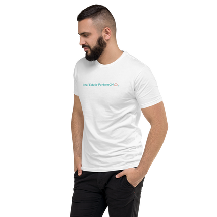 Short Sleeve T-shirt with Real Estate Partner24 Logo
