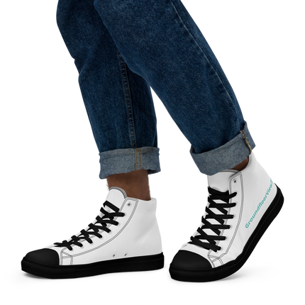 Men’s high top canvas shoes Groundfloorview24 with House
