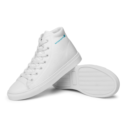 Men’s high top canvas shoes