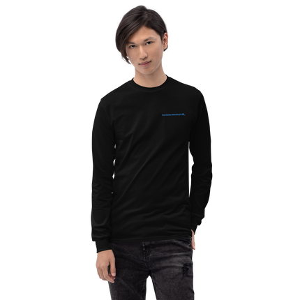 Men’s Long Sleeve Shirt with Real Estate Matching24 Logo