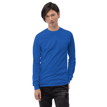 Men’s Long Sleeve Shirt with Real Estate Matching24 Logo