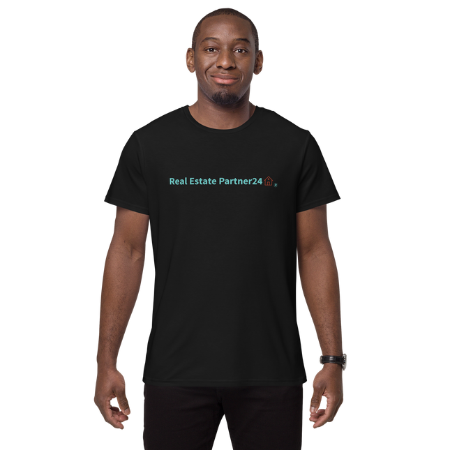 Men's premium cotton t-shirt with Real Estate Partner24 Logo