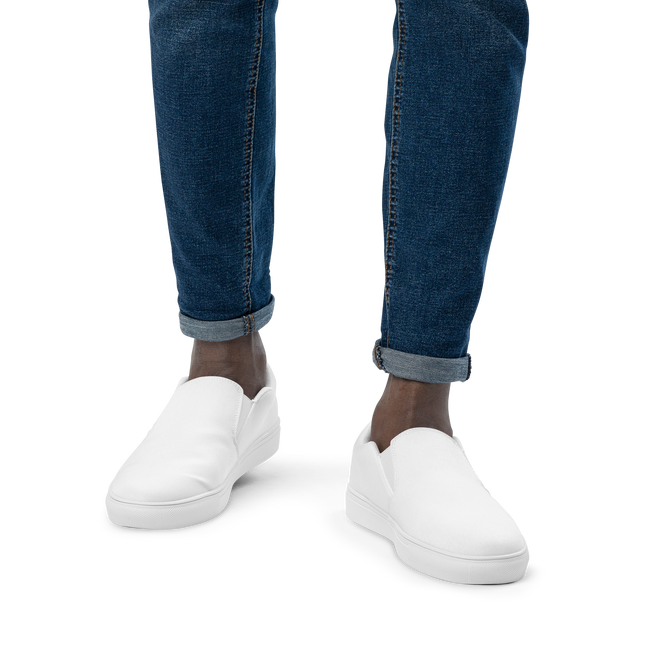 Men’s slip-on canvas shoes with Groundfloor24 Logo