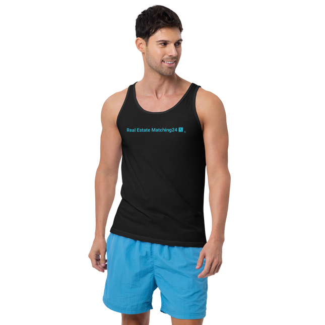 Unisex Tank Top with Real Estate Matching24 Logo