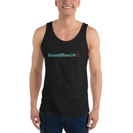 Unisex Tank Top with Groundfloor24 Logo