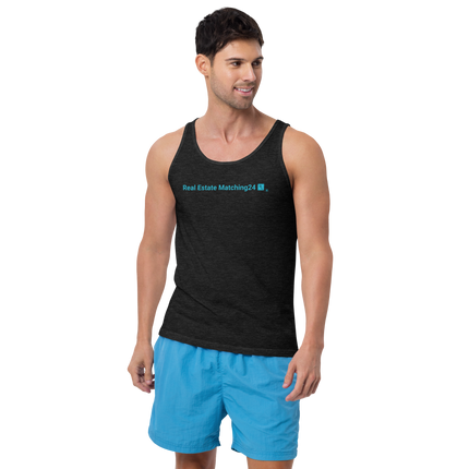 Unisex Tank Top with Real Estate Matching24 Logo