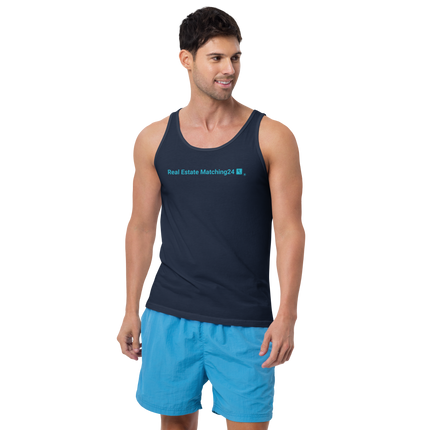 Unisex Tank Top with Real Estate Matching24 Logo