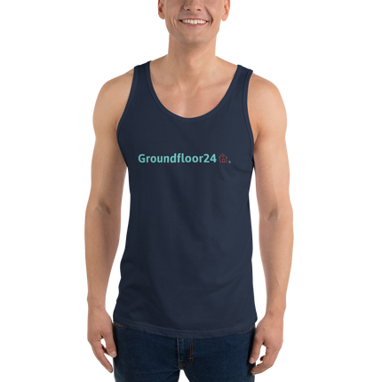 Unisex Tank Top with Groundfloor24 Logo
