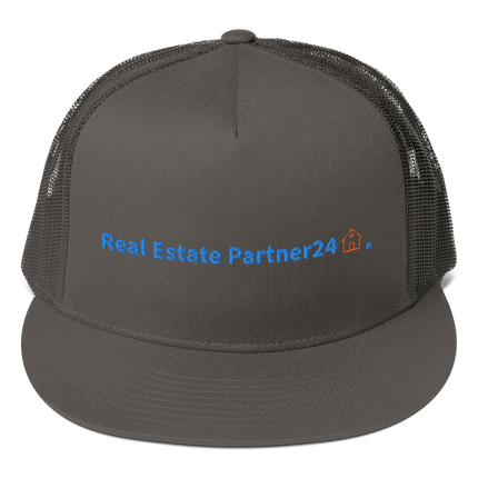 Mesh Back Snapback Real Estate Partner24 with Logo.