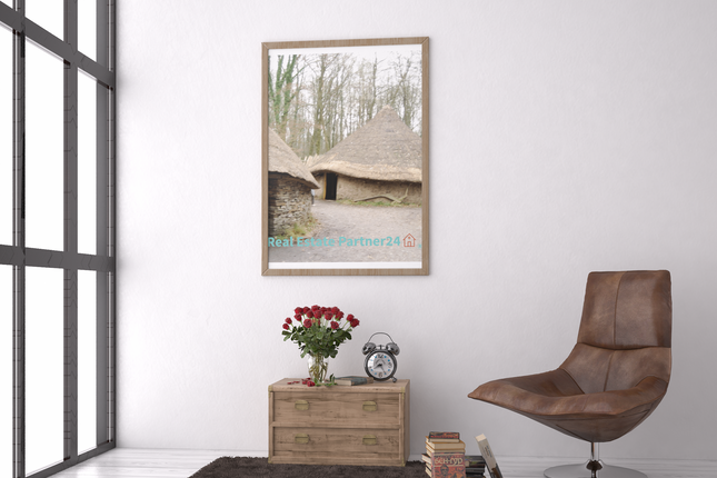 Village Charm Poster with realestatepartner24 with house Logo