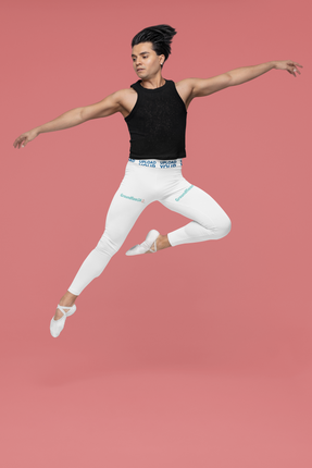 Men's Leggings with Groundfloor24 Logo